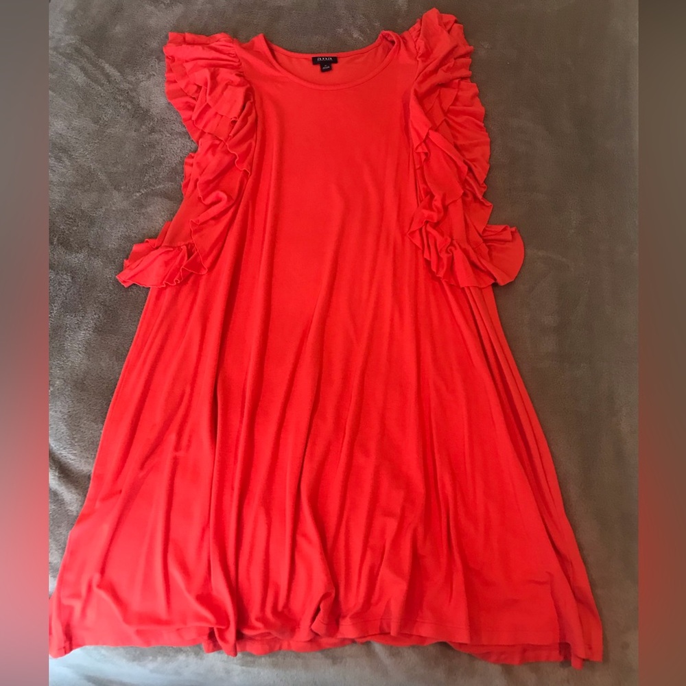 a.n.a. Ruffle Dress